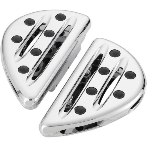 PartzBiz HD: 4423708-Arlen Ness Chrome Deep Cut Passenger Floorboards for Harley FLH FLST FLD | 06-837 PartzBiz HD: 4423708-Arlen Ness Chrome Deep Cut Passenger Floorboards for Harley FLH FLST FLD | 06-837