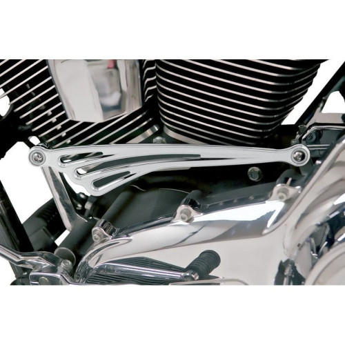 PartzBiz HD: 4423711-Arlen Ness Chrome Deep Cut Flat Shift Linkage สำหรับ Harley Touring FLH/T 84-15 | 19-912 PartzBiz HD: 4423711-Arlen Ness Chrome Deep Cut Flat Shift Linkage สำหรับ Harley Touring FLH/T 84-15 | 19-912