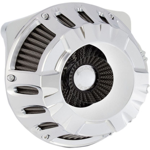 PartzBiz HD: 4423671-Arlen Ness Chrome Deep Cut Stage 1 Inverted Air Cleaner Milwaukee 8 M8 17-18 | 18-916 PartzBiz HD: 4423671-Arlen Ness Chrome Deep Cut Stage 1 Inverted Air Cleaner Milwaukee 8 M8 17-18 | 18-916