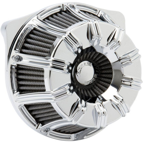 PartzBiz HD: 4423687-Arlen Ness Chrome Inverted Series 10-Gauge Stage 1 Air Cleaner Harley 91-15 XL | 18-944