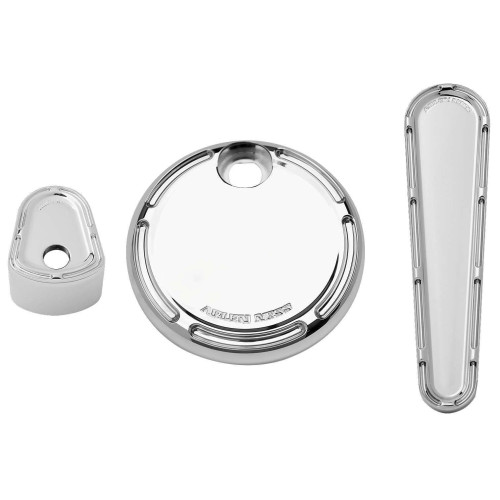 PartzBiz HD: 4423657-Arlen Ness Chrome Slot Track Dash Accessory Pack Ignition Fuel Door Dash 08-13 | 91-104 PartzBiz HD: 4423657-Arlen Ness Chrome Slot Track Dash Accessory Pack Ignition Fuel Door Dash 08-13 | 91-104