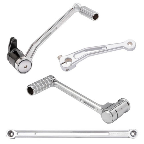 PartzBiz HD: 4423664-Arlen Ness 420-105 Chrome Speedliner เท้าควบคุม Toe Shifter Harley 08-up FLH | 420-105 PartzBiz HD: 4423664-Arlen Ness 420-105 Chrome Speedliner เท้าควบคุม Toe Shifter Harley 08-up FLH | 420-105