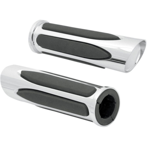 PartzBiz HD: 4423612-Arlen Ness ปลอกแฮนด์ Deep Cut Chrome Comfort M-1052 Honda Kawasaki Yamaha | เอ็ม-1052 PartzBiz HD: 4423612-Arlen Ness ปลอกแฮนด์ Deep Cut Chrome Comfort M-1052 Honda Kawasaki Yamaha | เอ็ม-1052