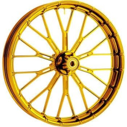 PartzBiz HD AN71-547 - Arlen Ness Gold 21 ” x 3.5 ” Y-Spoke Rim แต่งล้อหน้า มอเตอร์ไซค์ 71-547