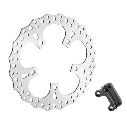 PartzBiz HD: 4423561-Arlen Ness 300-012 Jagged Floating 13" Left Rotor Harley Road Glide 08-Up PartzBiz HD: 4423561-Arlen Ness 300-012 Jagged Floating 13" Left Rotor Harley Road Glide 08-Up