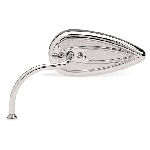 PartzBiz HD: 4423525-Arlen Ness M-1011 Chrome Left Teardrop Mirror Harley Victory Cruiser Models 210929