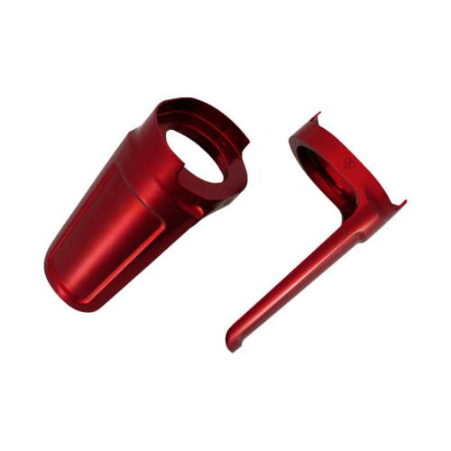 PartzBiz HD: 4423534-Arlen Ness Method Performance Bagger Red Fork Guards for Harley 14-23 FLH | 120-021 PartzBiz HD: 4423534-Arlen Ness Method Performance Bagger Red Fork Guards for Harley 14-23 FLH | 120-021