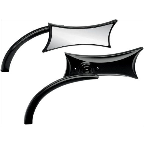 PartzBiz HD: 4423538-Arlen Ness Micro Black Four Point Left Side Mirror Harley or Metric EACH | 13-418