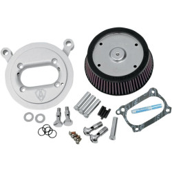 PartzBiz HD AN18-498 - Arlen Ness Stage 1 Big Sucker เครื่องฟอกอากาศสำหรับ 99-01 Harley FLH EFI -Natural | 18-498