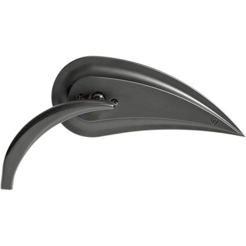 PartzBiz HD: 4423498-Arlen Ness RAD III Black Die Cast Left Side Handlebar Mirror Harley Metric  | 13-092