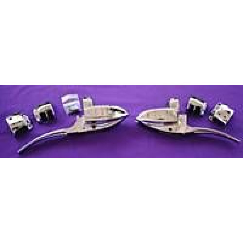 PartzBiz HD: 4423502-Arlen Ness RAD III Chrome แฮนด์ควบคุม Dual Disc 11/16 Bore Harley 96-13 | 08-746