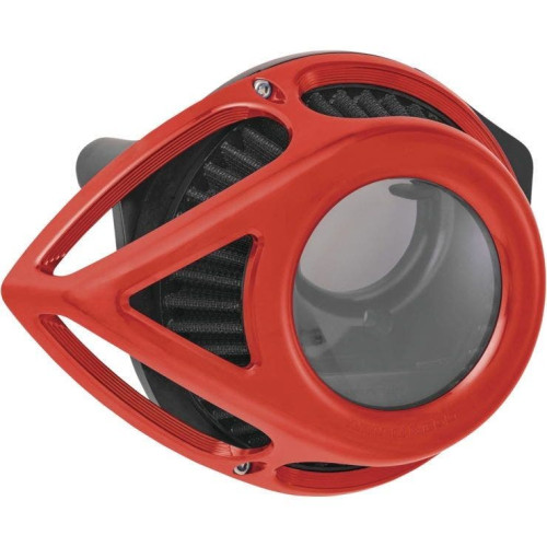 PartzBiz HD: 4423465-Arlen Ness Red Clear Tear Stage 1 Air Cleaner for Harley M8 Milwaukee 8 17-up 18-969 PartzBiz HD: 4423465-Arlen Ness Red Clear Tear Stage 1 Air Cleaner for Harley M8 Milwaukee 8 17-up 18-969