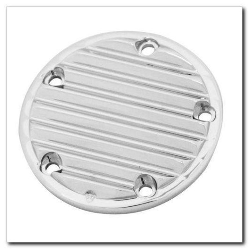 PartzBiz HD: 4423474-Arlen Ness Tech Chrome Retro 5 Hole Points Ignition Timing Cover Harley Twin Cam | 03-537 PartzBiz HD: 4423474-Arlen Ness Tech Chrome Retro 5 Hole Points Ignition Timing Cover Harley Twin Cam | 03-537