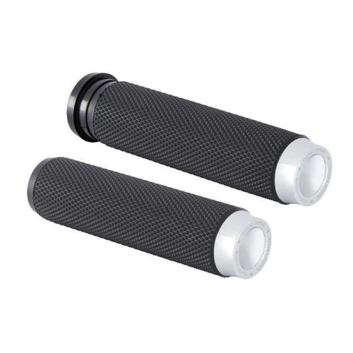 PartzBiz HD: 4423477-Arlen Ness Rough Crafts Black 1" Grips for Harley TBW Touring & Softail PartzBiz HD: 4423477-Arlen Ness Rough Crafts Black 1" Grips for Harley TBW Touring & Softail
