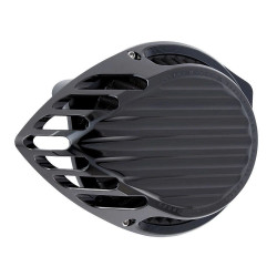 PartzBiz HD ANRC-600-002 - Arlen Ness Rough Crafts เครื่องฟอกอากาศแบบครีบสีดำ Harley Twin Cam 00-17 PartzBiz HD ANRC-600-002 - Arlen Ness Rough Crafts เครื่องฟอกอากาศแบบครีบสีดำ Harley Twin Cam 00-17