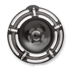 PartzBiz HD AN70-202 - Arlen Ness Slot Track Black Cut Horn สำหรับ Harley Universal Fitment 70-202 PartzBiz HD AN70-202 - Arlen Ness Slot Track Black Cut Horn สำหรับ Harley Universal Fitment 70-202