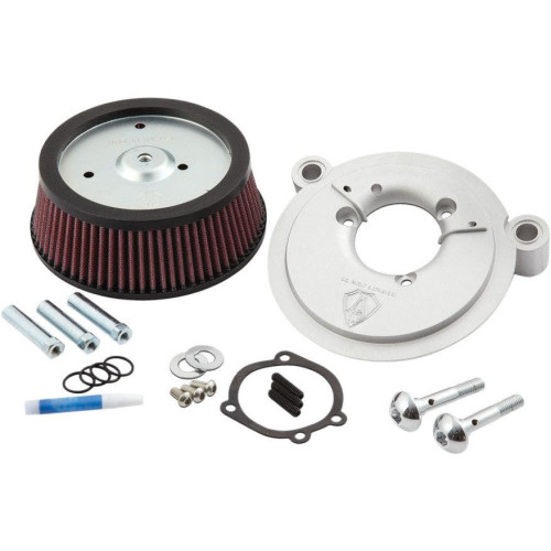 PartzBiz HD: 4423410-Arlen Ness Stage 1 Big Sucker Air Cleaner Harley 99-15 Twin Cam - Natural Plate | 18-505 PartzBiz HD: 4423410-Arlen Ness Stage 1 Big Sucker Air Cleaner Harley 99-15 Twin Cam - Natural Plate | 18-505