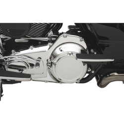 PartzBiz HD AN03-351 - Arlen Ness Tech 03-351 ฝาครอบ Chrome Beveled 5 Hole Derby Harley FLH/T 16-18 | 03-351