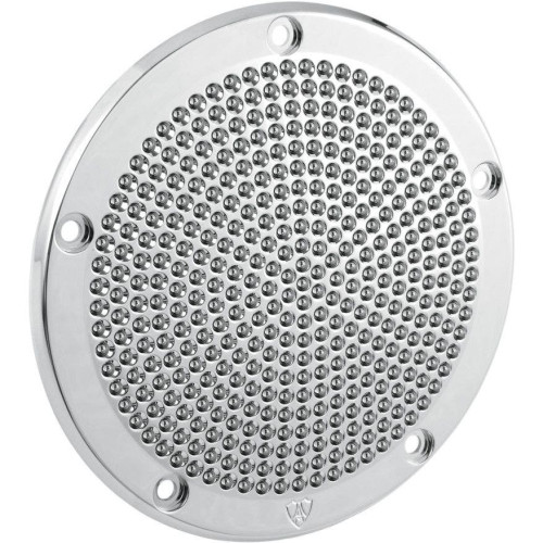 PartzBiz HD: 4423395-Arlen Ness Tech Chrome Hole Shot 5 Hole Derby Cover for Harley Twin Models | 03-490