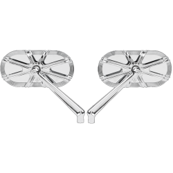 PartzBiz HD AN13-161/AN13-163 - Arlenn Ness 13-161 13-163 Chrome ขวาและซ้าย 10 กระจก Harley Universal คู่ 263860 263862 0640-1202 0640-1204 06401202 06401204 PartzBiz HD AN13-161/AN13-163 - Arlenn Ness 13-161 13-163 Chrome ขวาและซ้าย 10 กระจก Harley Universal คู่ 263860 263862 0640-1202 0640-1204 06401202 06401204