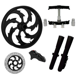 PartzBiz HD ASSAULT-SNGL-BLK-KIT-23PCKG - Assault Black 23" Wheel Tire Single Side w/ Raked Triple Trees Lowers & Sliders | ASSAULT-SNGL-BLK-KIT-23PCKG PartzBiz HD ASSAULT-SNGL-BLK-KIT-23PCKG - Assault Black 23" Wheel Tire Single Side w/ Raked Triple Trees Lowers & Sliders | ASSAULT-SNGL-BLK-KIT-23PCKG