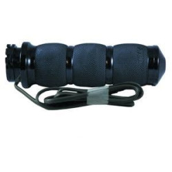 PartzBiz HD AG-AIR-90-AN-FL-HT - Avon Air Cushioned Anodized Heated Grips สำหรับ Harley Throttle By Wire Models | แอร์-90-AN-FL-HT