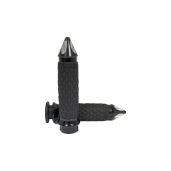 PartzBiz HD AG-DIA-65-AN-FL-SP - ปลอกแฮนด์ยาง Avon Black Ano Spike Diamond สำหรับ Harley Throttle By Wire | DIA-65-AN-FL-SP PartzBiz HD AG-DIA-65-AN-FL-SP - ปลอกแฮนด์ยาง Avon Black Ano Spike Diamond สำหรับ Harley Throttle By Wire | DIA-65-AN-FL-SP