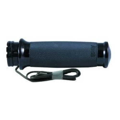 PartzBiz HD: 4423329-Avon Custom Contour Black Anodized Heated Grips for Harley Cable Models | CC-86-ANO-HT PartzBiz HD: 4423329-Avon Custom Contour Black Anodized Heated Grips for Harley Cable Models | CC-86-ANO-HT