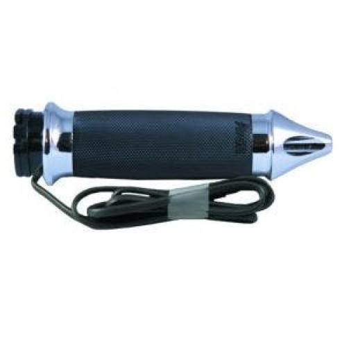 PartzBiz HD: 4423298-Avon Custom Contour Chrome Spike Heated Grips for Harley Cable Models | CC-85-CH-SPK-HT PartzBiz HD: 4423298-Avon Custom Contour Chrome Spike Heated Grips for Harley Cable Models | CC-85-CH-SPK-HT