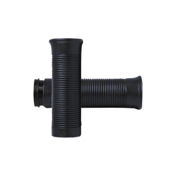 PartzBiz HD AG-JAC-88-FLY - Avon Grips Black Jackhammer Old School 1” ด้ามจับยาง JAC-88-FLY Harley TBW