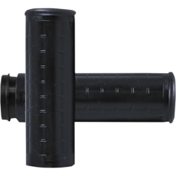 PartzBiz HD AG-WAF-87-FLY - Avon Grips Black Waffle Old School 1” ด้ามจับยาง WAF-87-FLY Harley TBW