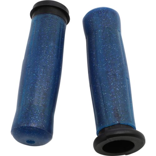 PartzBiz HD: 4423272-Avon Grips Blue Old School 1" Rubber Grips OLD-69-SBLUE-FL Harley TBW PartzBiz HD: 4423272-Avon Grips Blue Old School 1" Rubber Grips OLD-69-SBLUE-FL Harley TBW