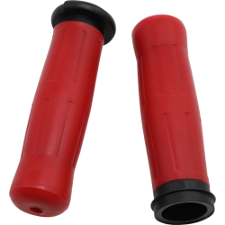 PartzBiz HD AG-OLD-69-RED-FLY - Avon Grips Red Old School 1 ” ด้ามจับยาง OLD-69-SRED-FLY Harley TBW