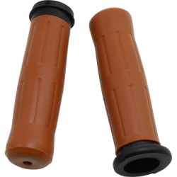 PartzBiz HD AG-OLD-69-TAN-FLY - Avon Grips Tan Old School 1 ” ด้ามจับยาง OLD-69-TAN-FLY Harley TBW