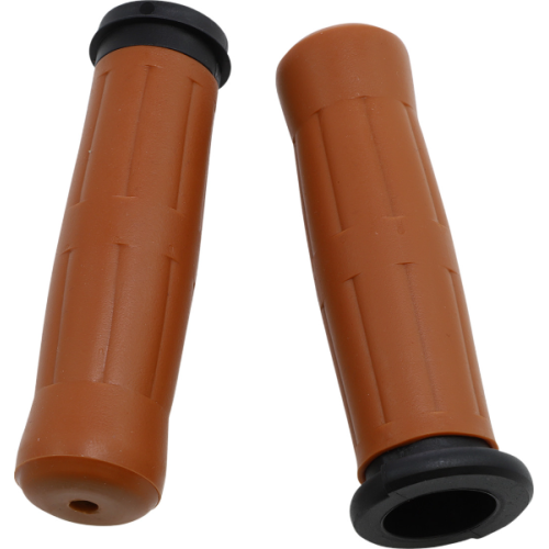 PartzBiz HD: 4423251-Avon Grips Tan Old School 1" Rubber Grips OLD-69-TAN-FLY Harley TBW