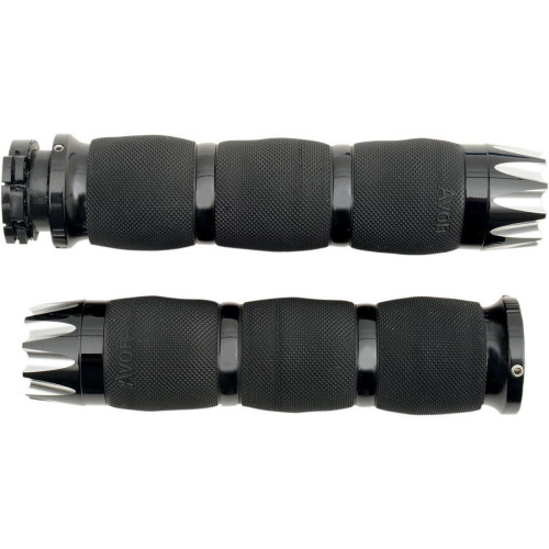 PartzBiz HD: 4423224-Avon RC Excalibur Black 3 Ring Air Cushion Hand Grips Indian 14-17 | MT-IN-AIR-90A-E PartzBiz HD: 4423224-Avon RC Excalibur Black 3 Ring Air Cushion Hand Grips Indian 14-17 | MT-IN-AIR-90A-E