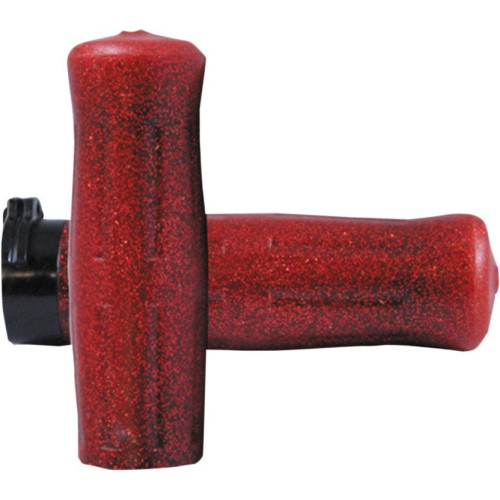 PartzBiz HD: 4423194-Avon Sparkle Red Rubber True Old School Soda Bottle Look 1" Grips Harley Cable | OLD-69-S-RED PartzBiz HD: 4423194-Avon Sparkle Red Rubber True Old School Soda Bottle Look 1" Grips Harley Cable | OLD-69-S-RED