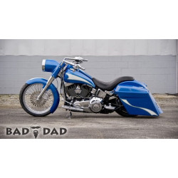 PartzBiz HD BAD-80953-2 - Bad Dad 21 ” Wrap ด้านหน้า Fender สำหรับ Harley FLH/T Touring 14-Up 80953-2
