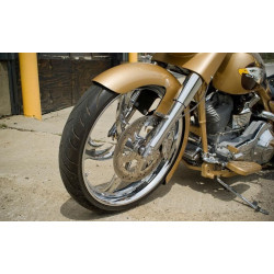 PartzBiz HD BAD-80878-2 - Bad Dad 23 ” Wrap ด้านหน้า Fender สำหรับ Harley Touring FLH/T 2014+ 80878-2
