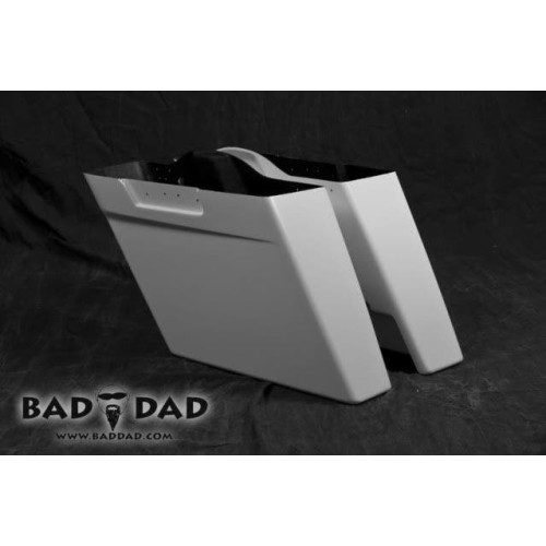 PartzBiz HD: 4423117-Bad Dad 4.5" Stretched Injected Saddlebags for Harley Touring Models PartzBiz HD: 4423117-Bad Dad 4.5" Stretched Injected Saddlebags for Harley Touring Models