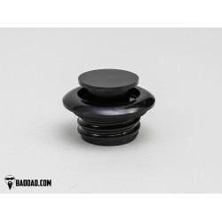 PartzBiz HD BAD-81007B - Bad Dad 81007 Black Competition Series ฝาถังแก๊สป๊อปอัพ 08-Up Harley Touring FL