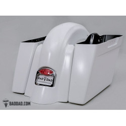 PartzBiz HD BAD-81049 - Bad Dad 81049 Summit Stretched Fender & Bag Kit w/ Taillight HD Touring 14-Up electra street road glide king best new custom bagger dresser อัพเกรด harley davidson