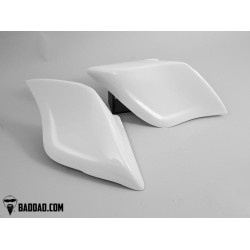 PartzBiz HD BAD-81363 - Bad Dad 81363 Street Series Stretched Side Covers w Bodyline Harley Touring 09-Up