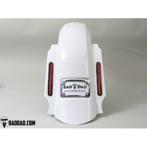 PartzBiz HD: 4423072-Bad Dad 905 Custom LED  Filler Panel Turn Signals Taillights Black Bezel Harley | BAD-905-BLK