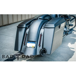 PartzBiz HD BAD-957-B - Bad Dad 957 Custom LED Filler Panel สัญญาณไฟเลี้ยวไฟท้าย Black Bezel Harley | BAD-957-B PartzBiz HD BAD-957-B - Bad Dad 957 Custom LED Filler Panel สัญญาณไฟเลี้ยวไฟท้าย Black Bezel Harley | BAD-957-B