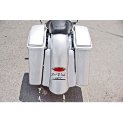 PartzBiz HD BAD-AIO-SUMMIT-09 - Bad Dad All-In-One Fender with Optional Taillight for Harley Davidson Touring Models 09-13 | AIO-SUMMIT-09