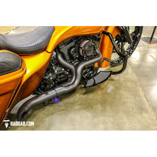 PartzBiz HD: 4423055-Bad Dad Black C2 Classic Series Bolt-On Air Cleaner Harley Dyna 99-07 filter