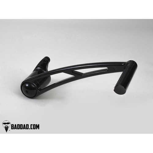 PartzBiz HD: 4423020-Bad Dad Black Forward Control Kit with Heel-Toe Shifter Softail Touring 81134-1 custom bagger Street Glides; Electra Glides and Ultras road king tri