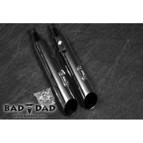 PartzBiz HD: 4423032-Bad Dad Black Long Strokes Mufflers Exhaust Slip-Ons PartzBiz HD: 4423032-Bad Dad Black Long Strokes Mufflers Exhaust Slip-Ons
