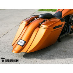 PartzBiz HD BAD-81292 - Bad Dad 81292 Build-Your-Own Street Fender & Saddlebag Kit Harley Touring 14-Up